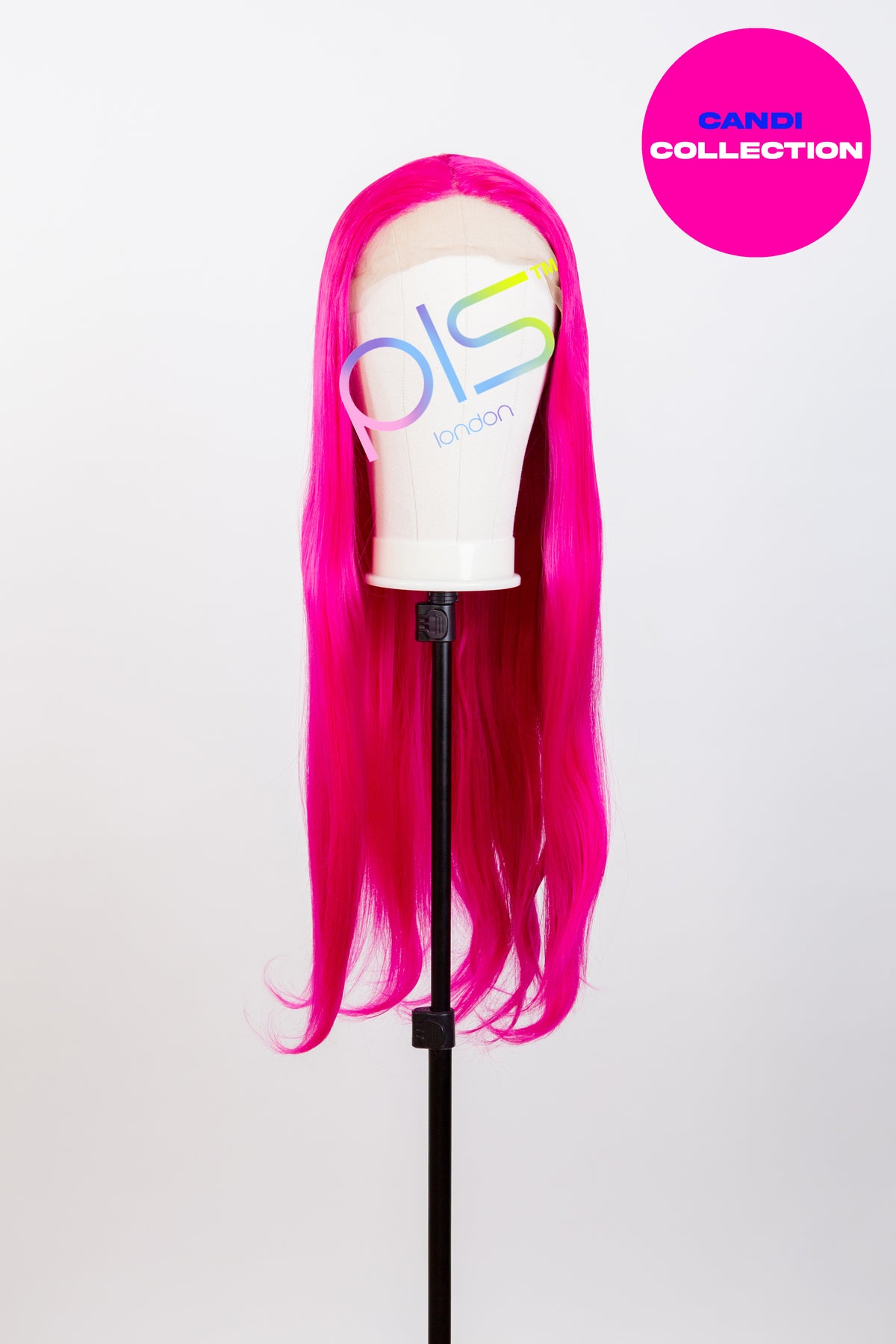 Long 2024 magenta wig